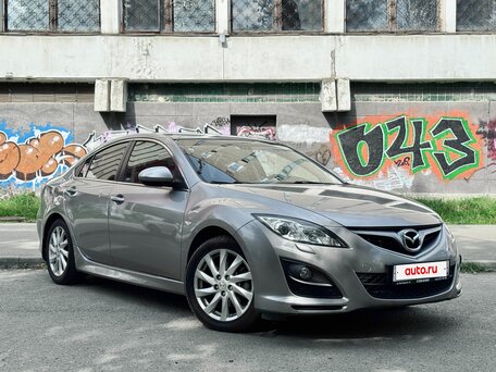 2010 Mazda 6 II (GH) Рестайлинг, серый, 955000 рублей, вид 1