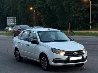 2018 Lada (ВАЗ) Granta I Рестайлинг, белый, 420000 рублей, вид 2