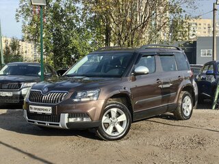 2014 Skoda Yeti I Рестайлинг, коричневый, 1399000 рублей, вид 1