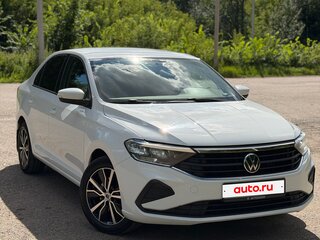 2020 Volkswagen Polo VI, белый, 1400000 рублей, вид 1