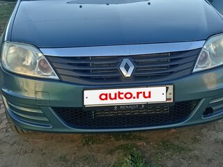 2013 Renault Logan I Рестайлинг, синий, 450000 рублей, вид 1