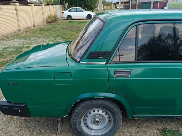 2005 Lada (ВАЗ) 2107, зелёный, 135000 рублей - вид 10