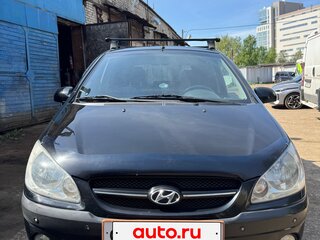2005 Hyundai Getz I Рестайлинг, чёрный, 400000 рублей, вид 2