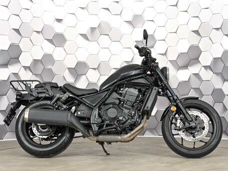2021 Honda CMX 1100 Rebel, чёрный, 899000 рублей, вид 3