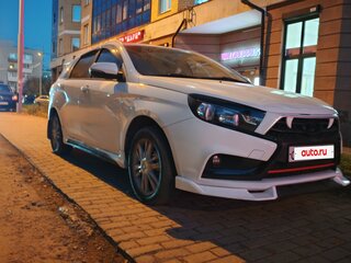 2018 Lada (ВАЗ) Vesta SW I, белый, 730000 рублей, вид 2