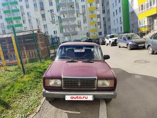 2000 Lada (ВАЗ) 2107, пурпурный, 80000 рублей, вид 2