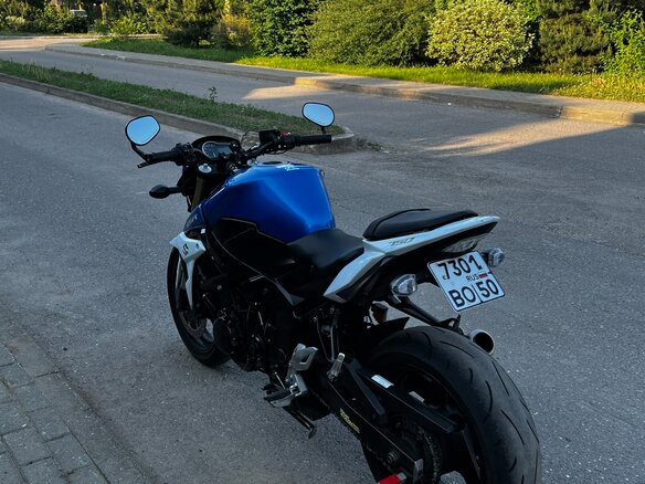 2014 Suzuki GSR 750, синий, 599999 рублей - вид 4