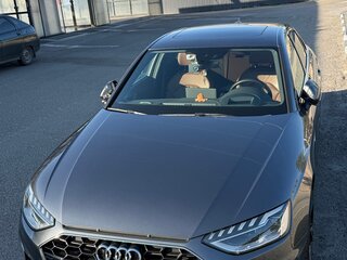 2020 Audi A4 40 TFSI V (B9) Рестайлинг, серый, 3500000 рублей, вид 1