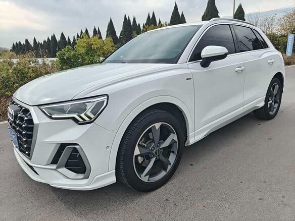 2021 Audi Q3 35 TFSI II (F3), белый
