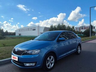 2014 Skoda Rapid I, голубой, 1090000 рублей, вид 1
