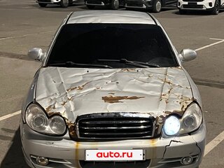 2006 Hyundai Sonata ТагАЗ IV (EF) Рестайлинг, серый, 150000 рублей, вид 1