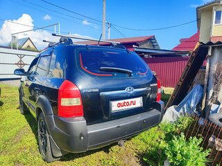 2007 Hyundai Tucson I, чёрный, 750000 рублей, вид 4