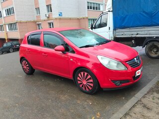 2008 Opel Corsa D, красный, 350000 рублей, вид 3
