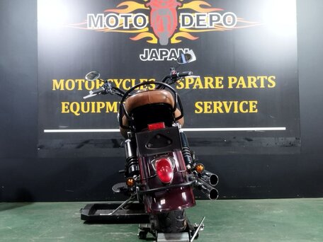 1999 Kawasaki VN1500 Vulcan, пурпурный, 465000 рублей, вид 4