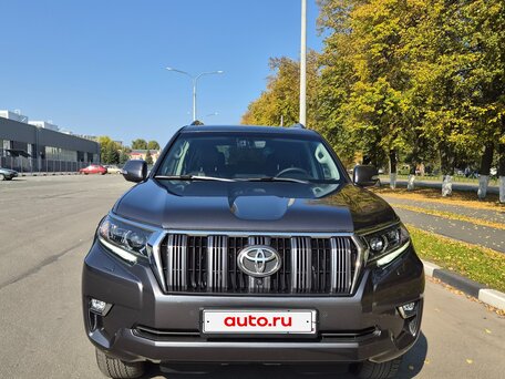 2019 Toyota Land Cruiser Prado 150 Series Рестайлинг 2, серый, 4700000 рублей, вид 2