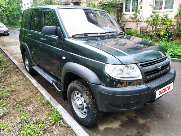 2008 УАЗ Патриот 3163 I, зелёный, 450000 рублей - вид 1