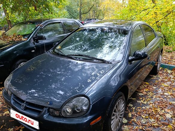 2001 Dodge Neon II, синий, 250000 рублей - вид 4
