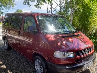 1996 Volkswagen Transporter Long T4, красный, 1050000 рублей, вид 2