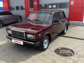 2006 Lada (ВАЗ) 2107, пурпурный, 247000 рублей, вид 1