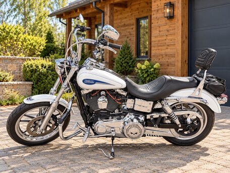 2005 Harley-Davidson Dyna Low Rider, белый, 950000 рублей, вид 1