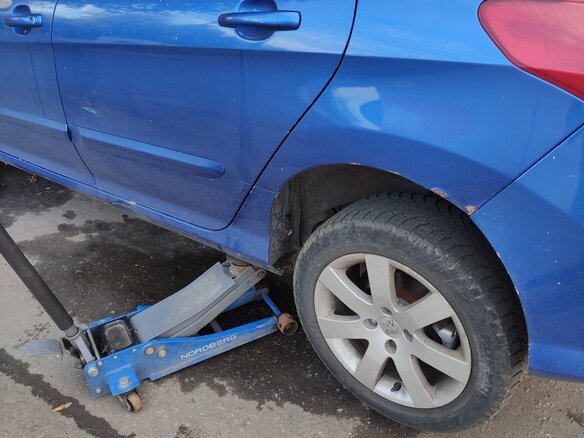2009 Peugeot 308 I, синий, 350000 рублей - вид 7