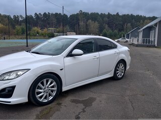 2011 Mazda 6 II (GH) Рестайлинг, белый, 950000 рублей, вид 1