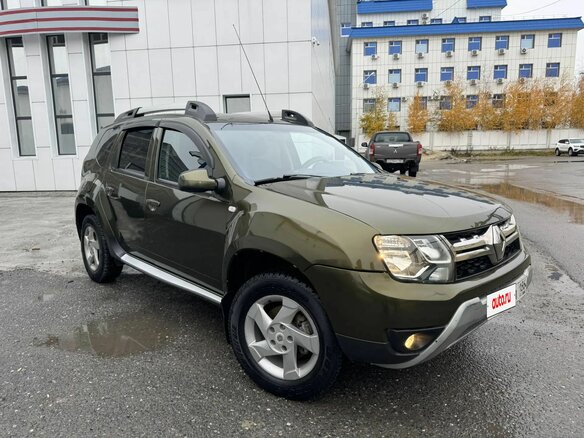 2017 Renault Duster I Рестайлинг, зелёный, 850000 рублей - вид 3