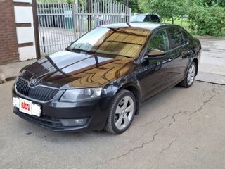 2016 Skoda Octavia III (A7), чёрный, 1630000 рублей, вид 2