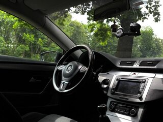 2009 Volkswagen Passat CC I, чёрный, 710000 рублей, вид 4
