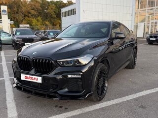 2021 BMW X6 30d III (G06), чёрный, 6300000 рублей, вид 1