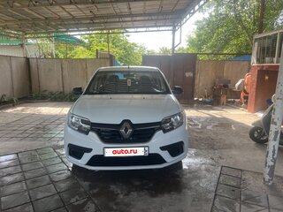 2018 Renault Logan II Рестайлинг, белый, 615000 рублей, вид 1