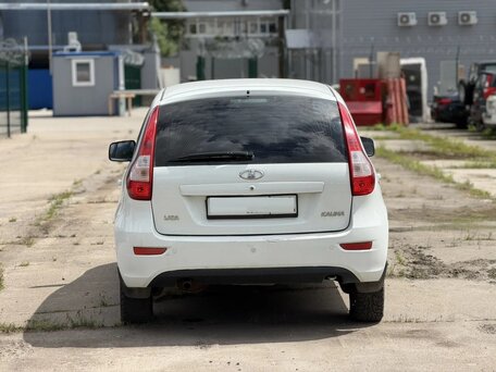 2018 Lada (ВАЗ) Kalina II, белый, 440000 рублей, вид 4