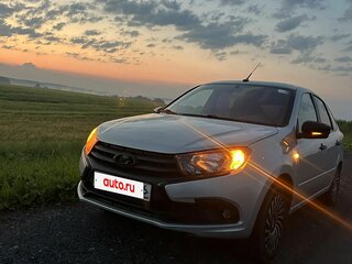 2020 Lada (ВАЗ) Granta I Рестайлинг, серый, 800000 рублей, вид 2