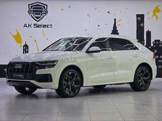 2019 Audi Q8 55 TFSI I (4M), белый, 4598000 рублей, вид 1