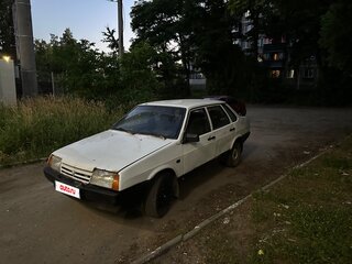 1997 Lada (ВАЗ) 21099, белый, 35000 рублей, вид 2