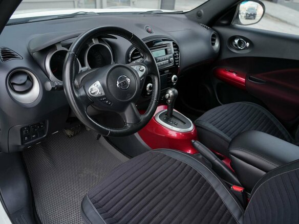 2013 Nissan Juke I, белый, 1190000 рублей - вид 9