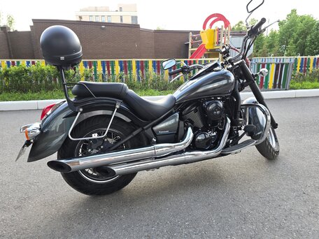 2013 Kawasaki VN900 Vulcan, зелёный, 580000 рублей, вид 5