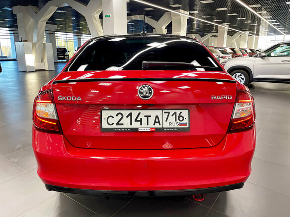 2019 Skoda Rapid I Рестайлинг, красный, 1398025 рублей - вид 20