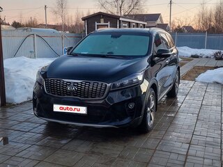 2019 Kia Sorento III Prime Рестайлинг, чёрный, 2400000 рублей, вид 1