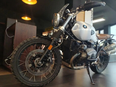 2016 BMW R Nine T Scrambler, белый, 1120000 рублей, вид 1
