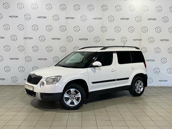2012 Skoda Yeti I, белый - вид 2
