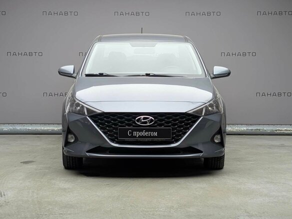 2020 Hyundai Solaris II Рестайлинг, серый - вид 1