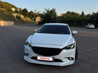 2015 Mazda 6 III (GJ) Рестайлинг, белый, 2150000 рублей, вид 2