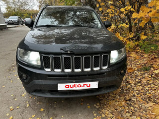 2012 Jeep Compass I Рестайлинг, чёрный, 950000 рублей, вид 1