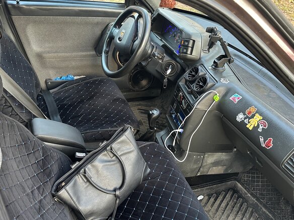 2005 Lada (ВАЗ) 2110, серый, 120000 рублей - вид 4