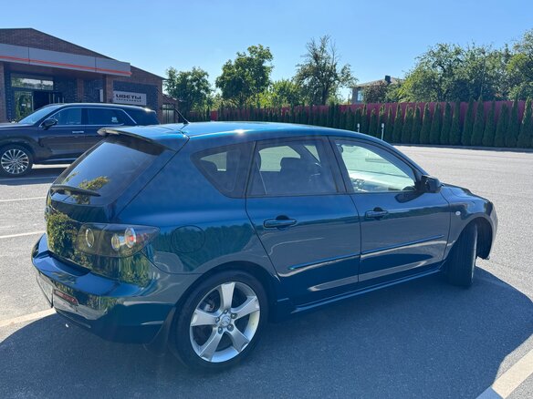 2007 Mazda 3 I (BK) Рестайлинг, синий, 499000 рублей - вид 4