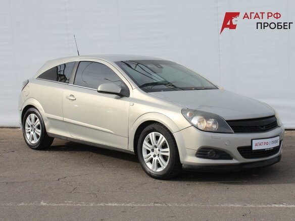 2008 Opel Astra GTC H Рестайлинг, бежевый, 450000 рублей - вид 2