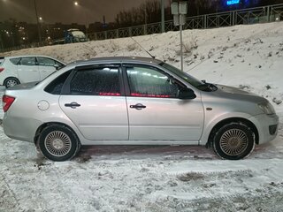 2016 Lada (ВАЗ) Granta I, серебристый, 480000 рублей, вид 2