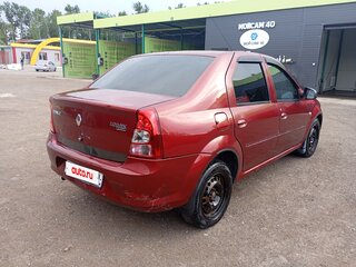 2013 Renault Logan I Рестайлинг, красный, 310000 рублей, вид 5