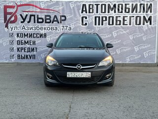 2013 Opel Astra J Рестайлинг, чёрный, 880000 рублей, вид 2